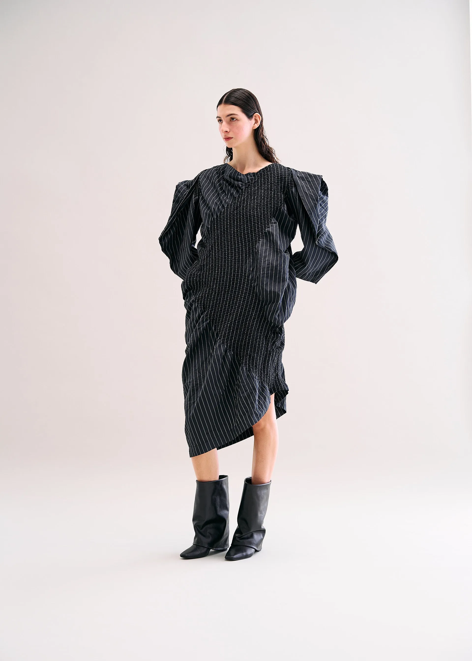 CONTRACTION DRESS sold by Issey Miyake product image thumbnail 4