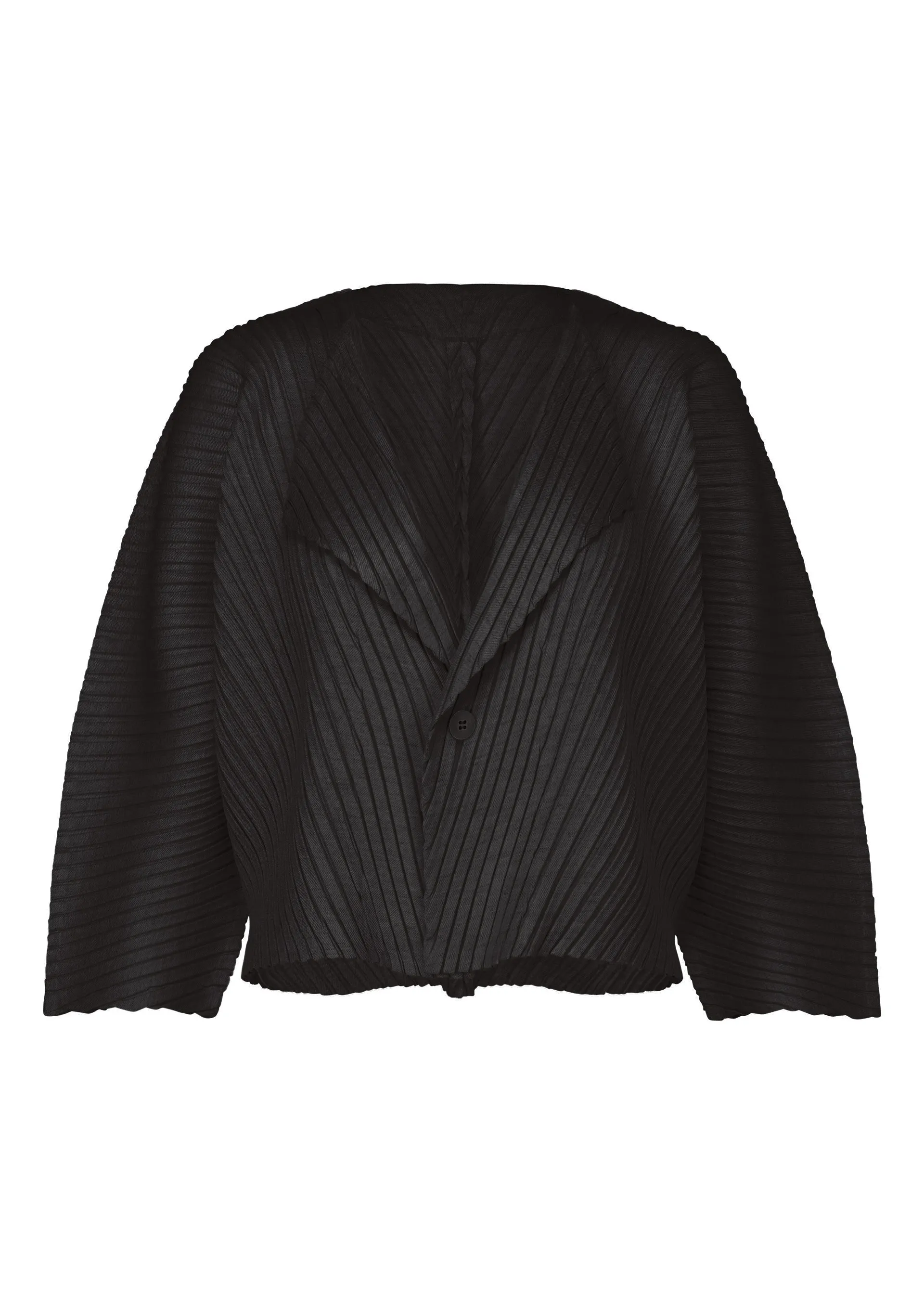 LINEN LIKE PLEATS CARDIGAN sold by Issey Miyake product image thumbnail 4