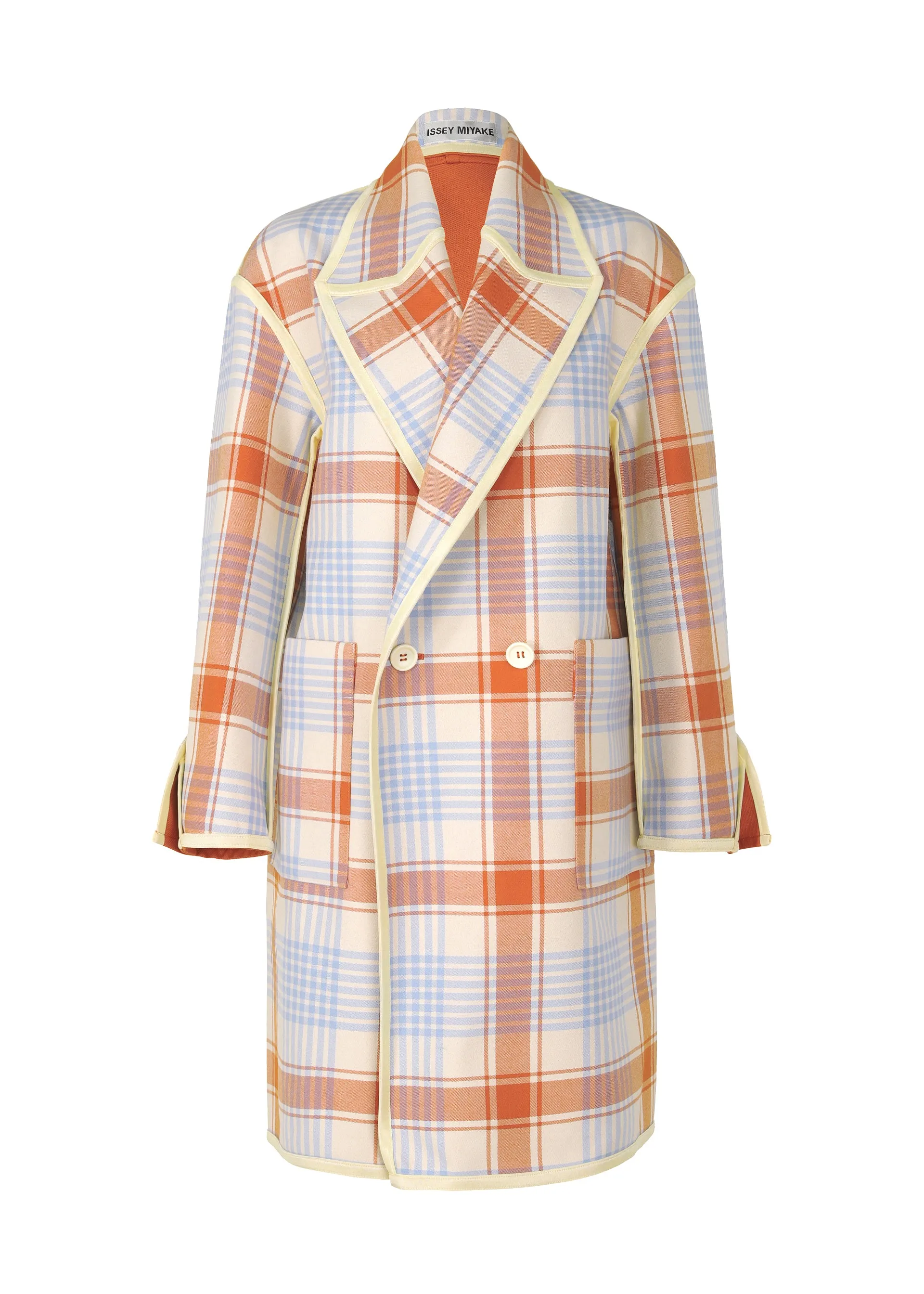 COUNTERPOINT CHECK COAT sold by Issey Miyake product image thumbnail 5
