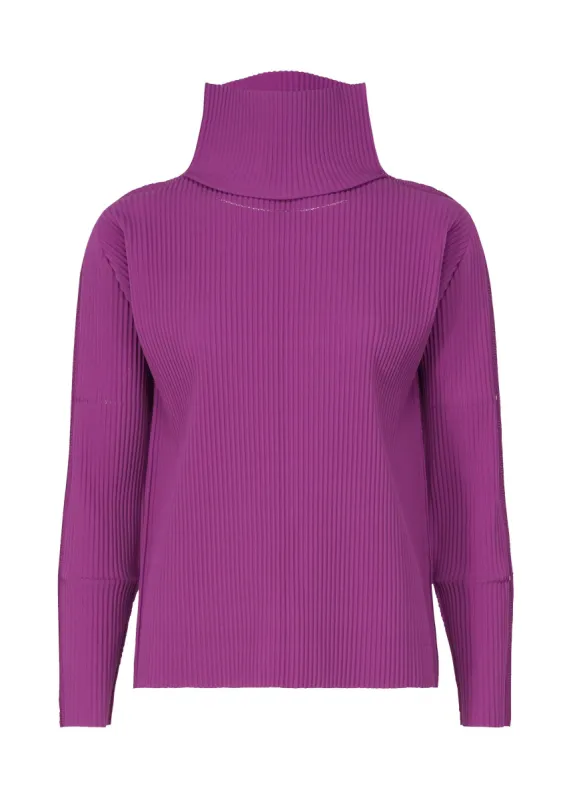 FINE KNIT PLEATS COLOR 2 TOP sold by Issey Miyake