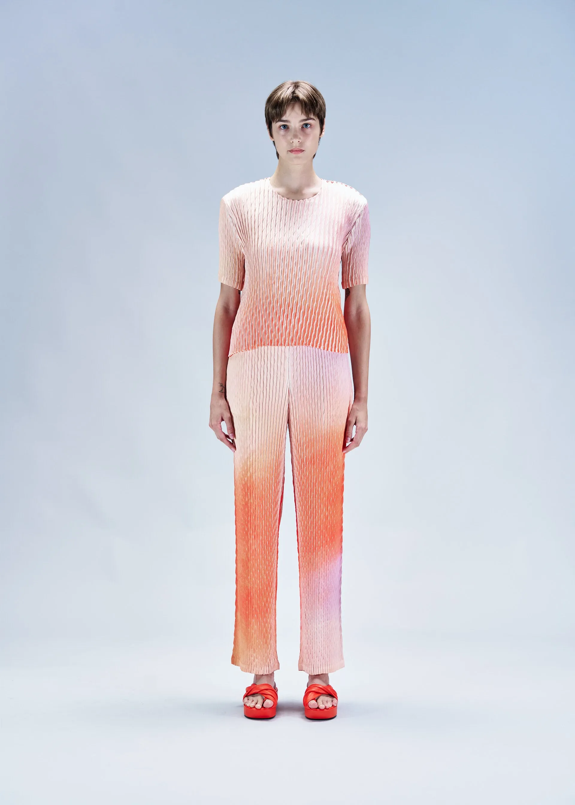 SUFFUSED PLEATS PANTS sold by Issey Miyake product image thumbnail 4