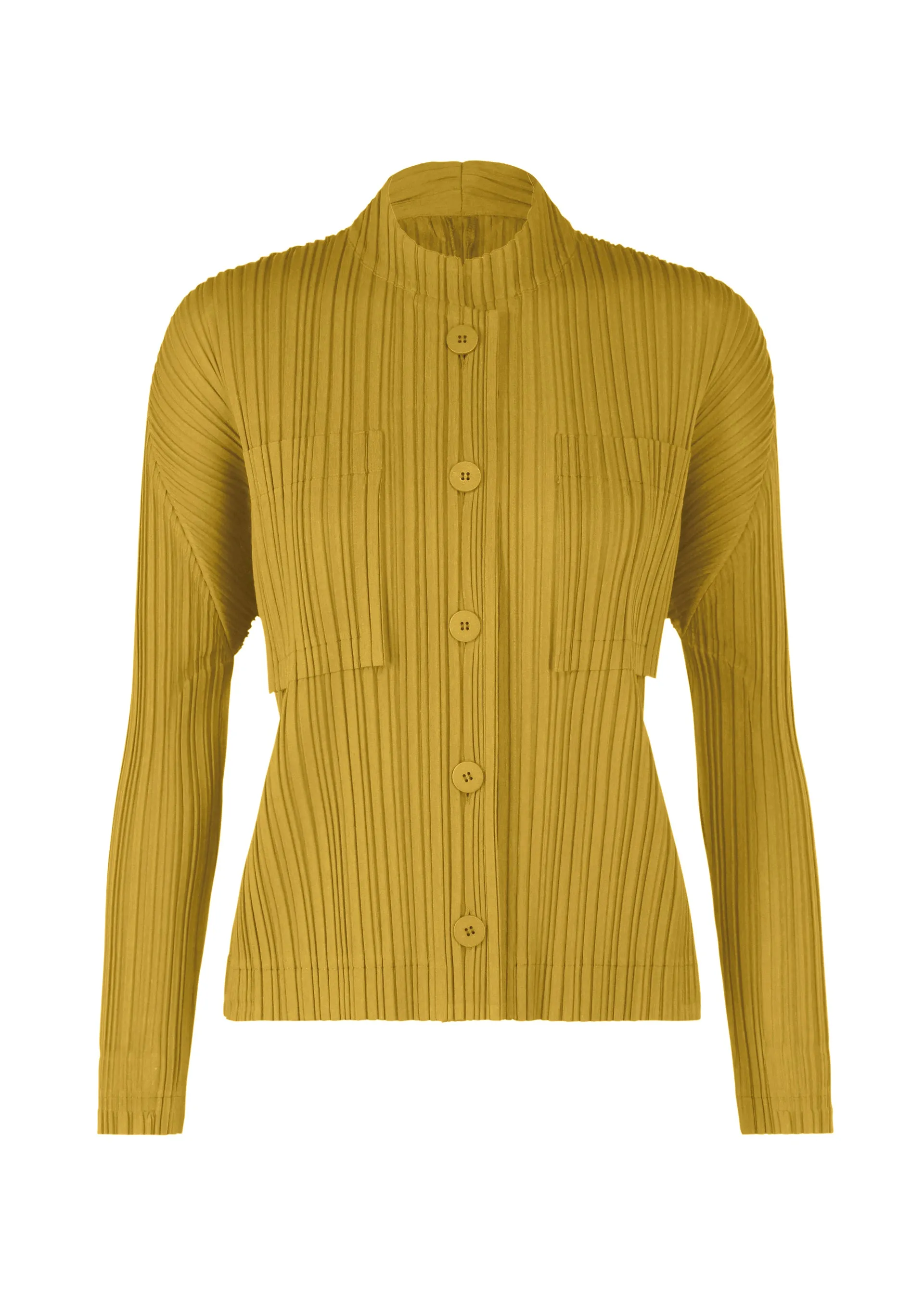 RAMIE PLEATS JACKET sold by Issey Miyake