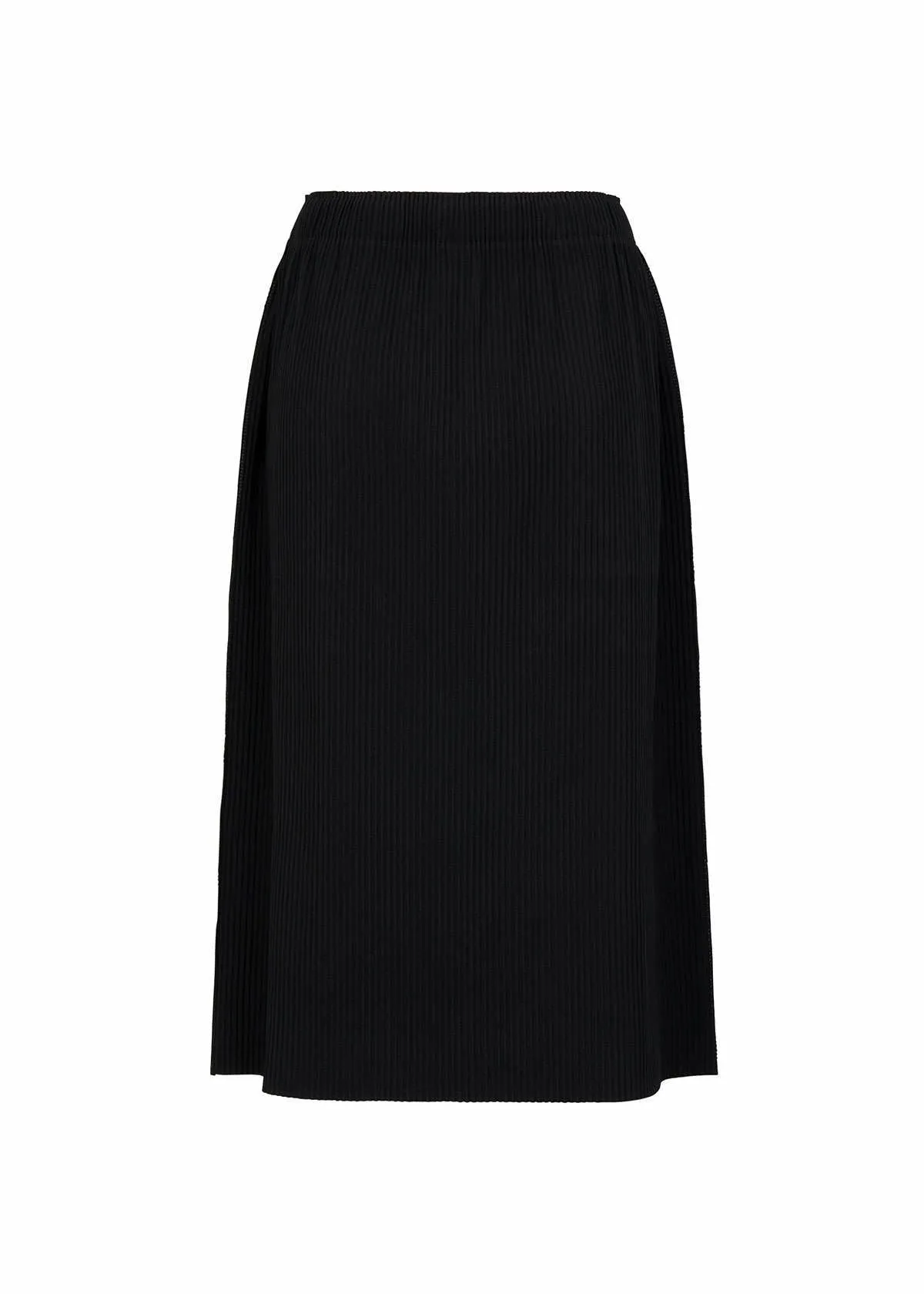FINE KNIT PLEATS BLACK SKIRT sold by Issey Miyake product image thumbnail 2