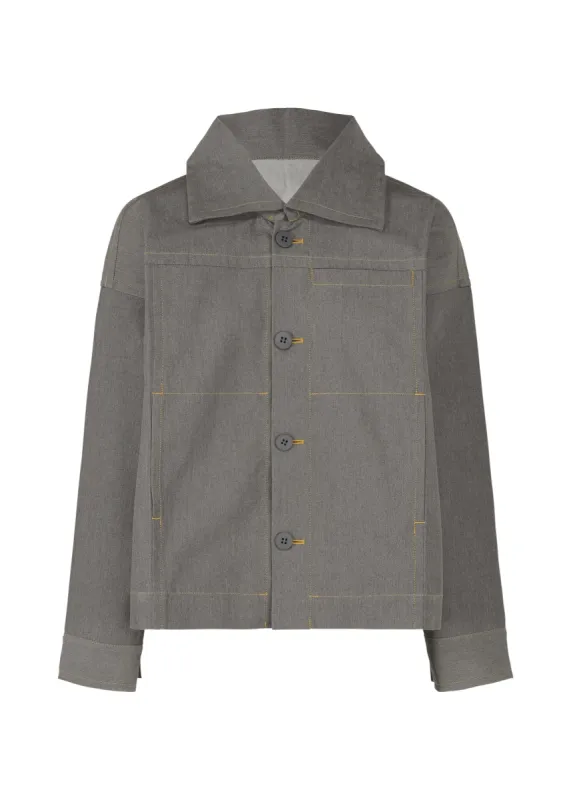FLAT DENIM JACKET sold by Issey Miyake