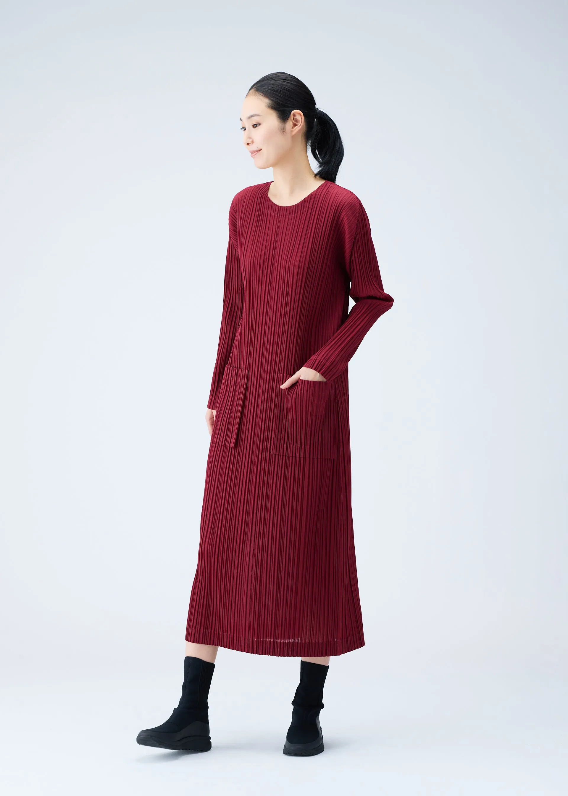 RAMIE PLEATS DRESS sold by Issey Miyake product image thumbnail 5