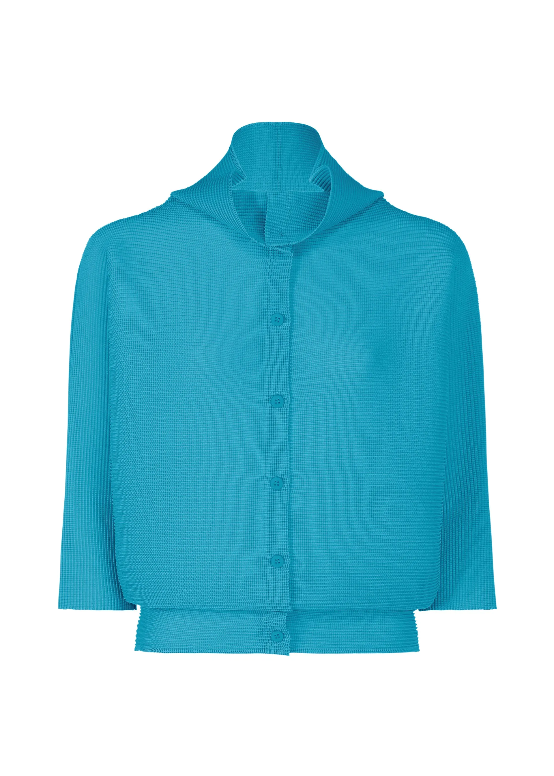 DOLMAN STRETCH PLEATS 1 CARDIGAN sold by Issey Miyake product image thumbnail 4