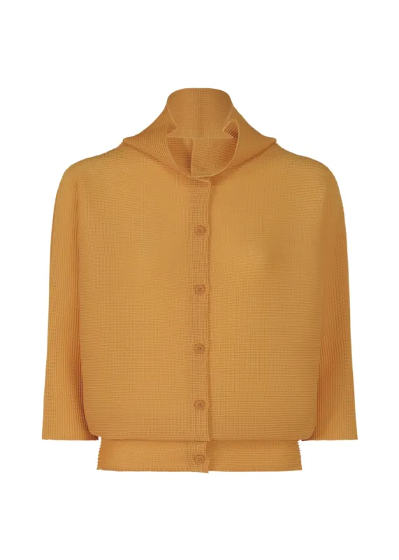 DOLMAN STRETCH PLEATS 1 CARDIGAN sold by Issey Miyake