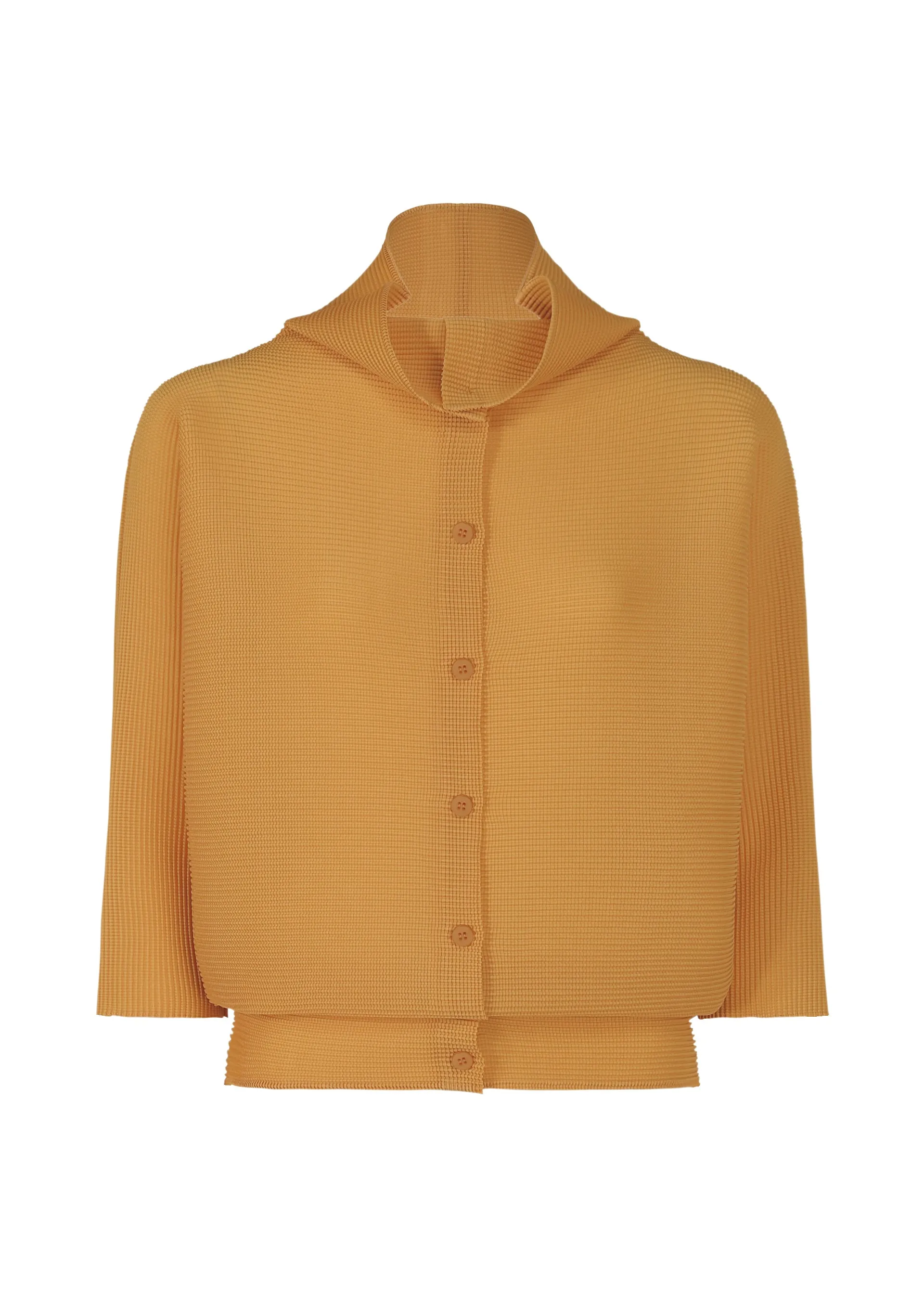 DOLMAN STRETCH PLEATS 1 CARDIGAN sold by Issey Miyake