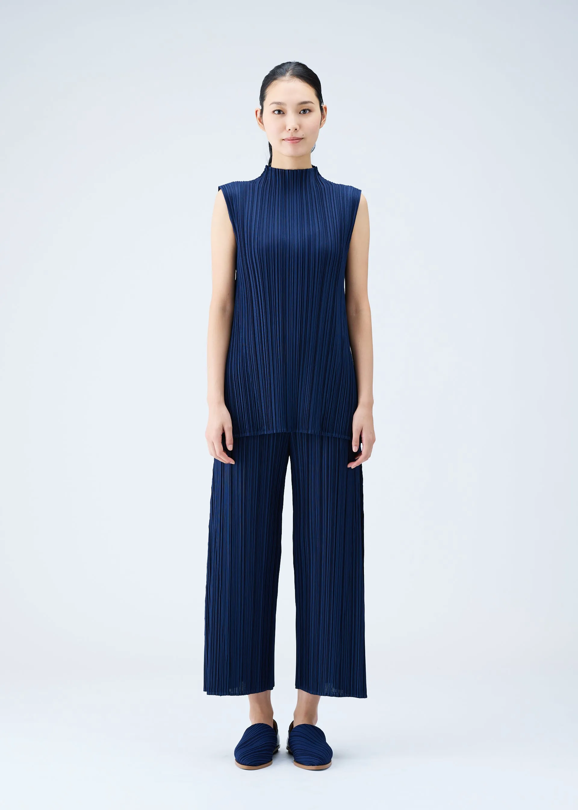 MELLOW PLEATS PANTS sold by Issey Miyake product image thumbnail 2