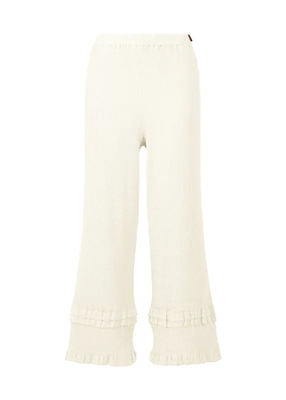 KYO CHIJIMI COMB STITCH PANTS made by Issey Miyake