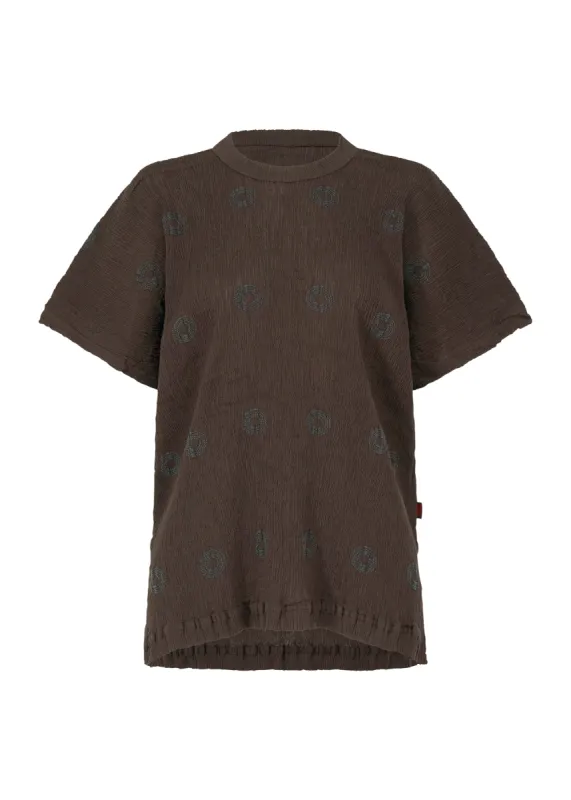 KYO CHIJIMI EMBROIDERY SHIRT made by Issey Miyake