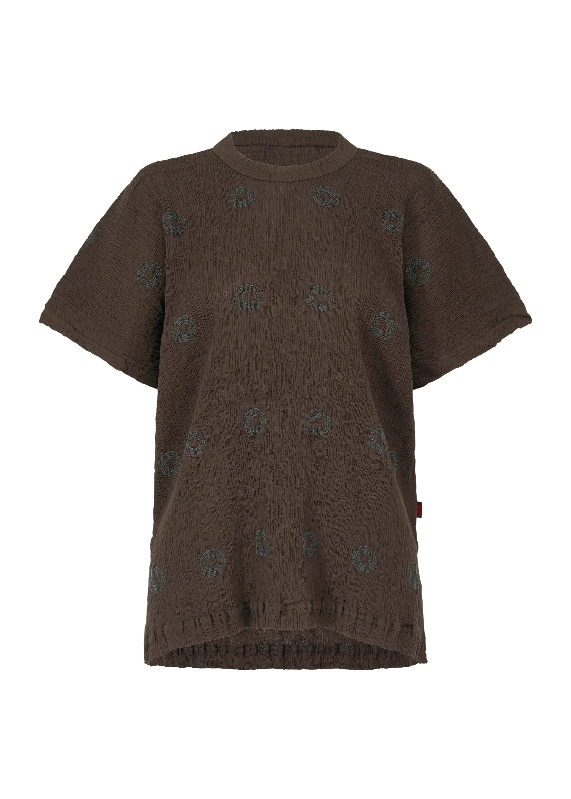 KYO CHIJIMI EMBROIDERY SHIRT sold by Issey Miyake