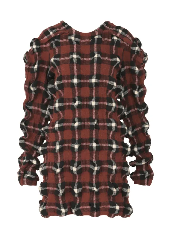 RHYTHM CHECK DRESS sold by Issey Miyake