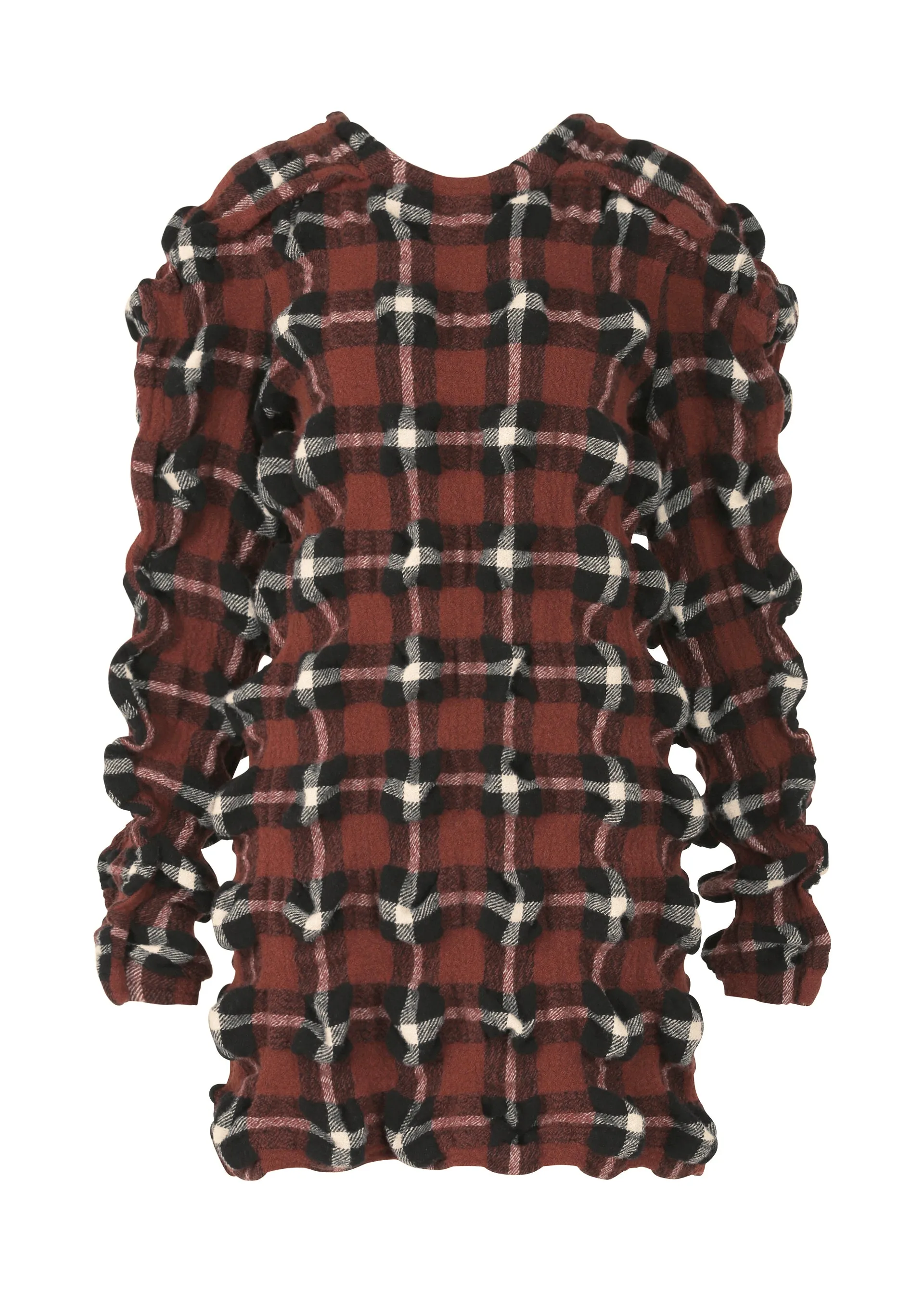 RHYTHM CHECK DRESS sold by Issey Miyake