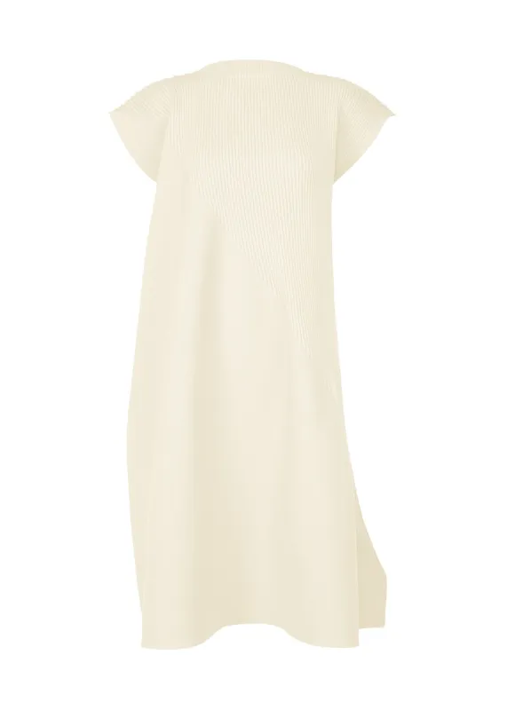 CONTRAST KNIT DRESS made by Issey Miyake