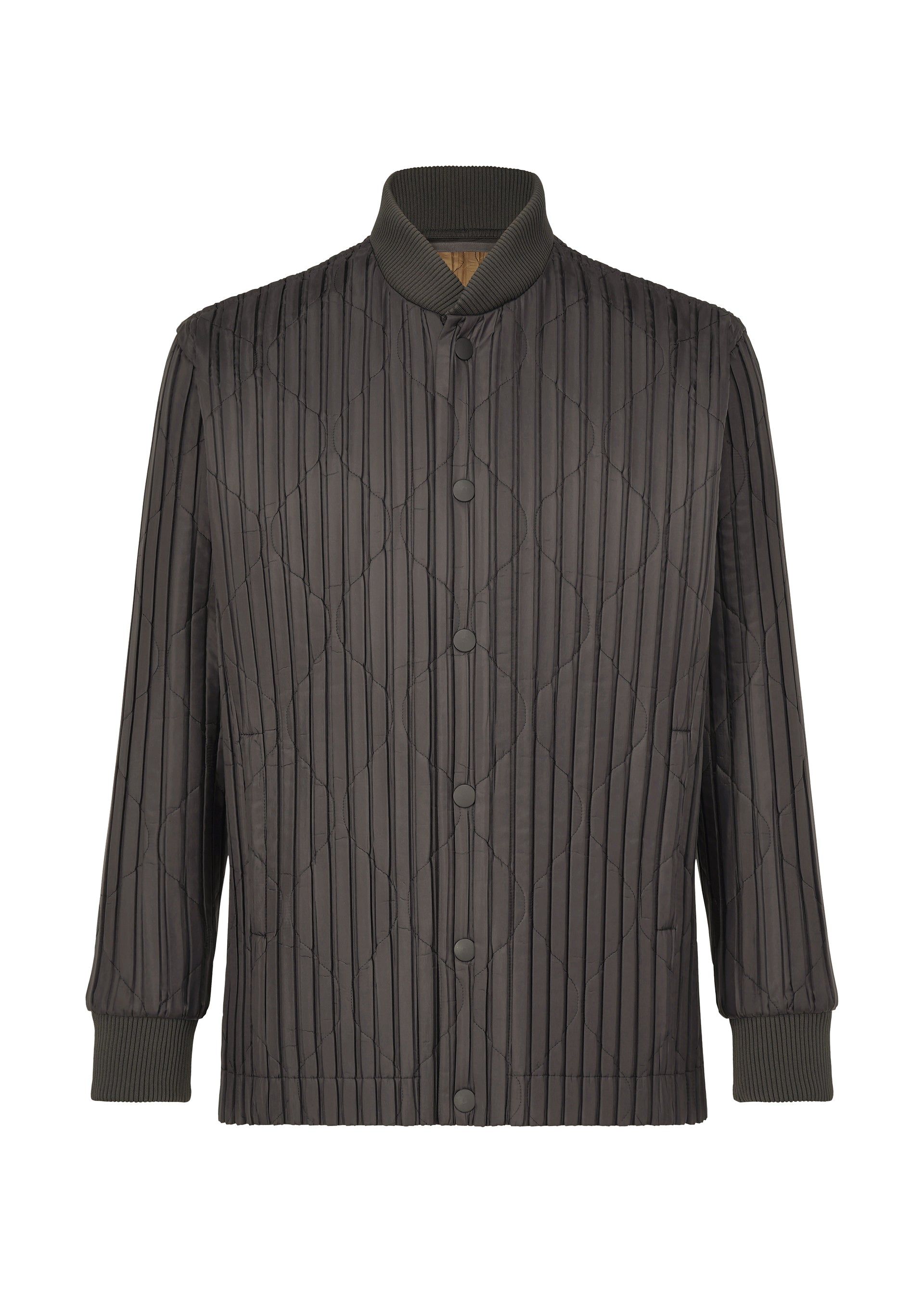 PADDED PLEATS JACKET sold by Issey Miyake