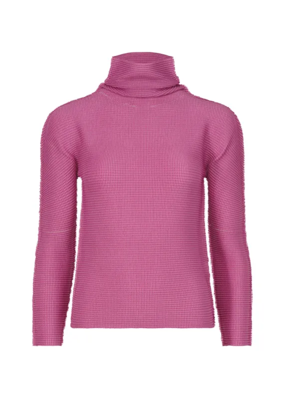 KNIT STRETCH PLEATS 1 TOP sold by Issey Miyake