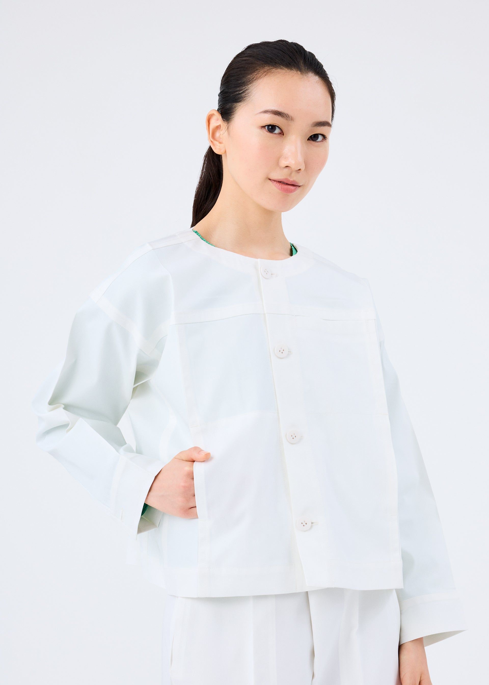 FLAT DENIM JACKET sold by Issey Miyake product image thumbnail 2