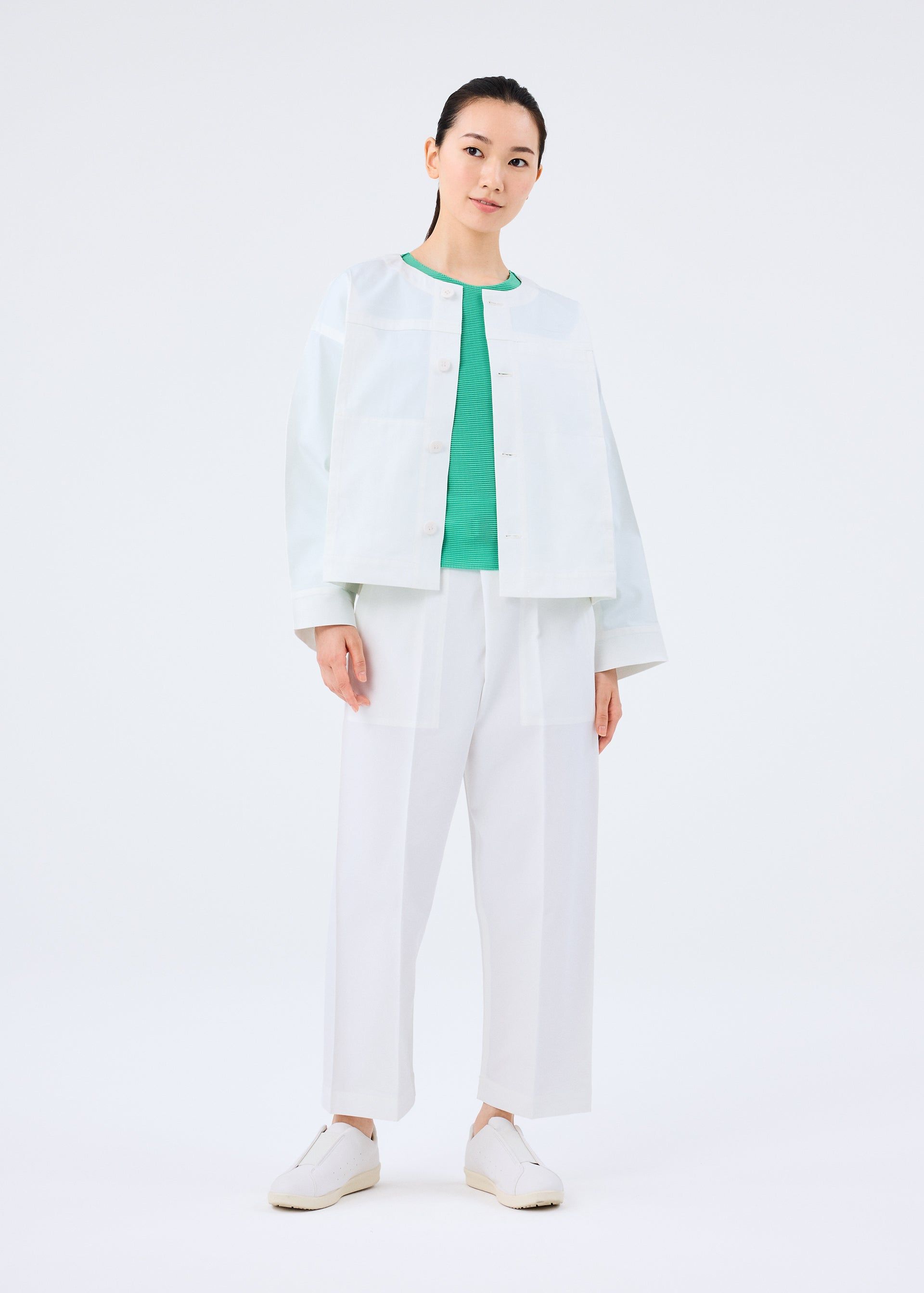 FLAT DENIM JACKET sold by Issey Miyake product image thumbnail 4