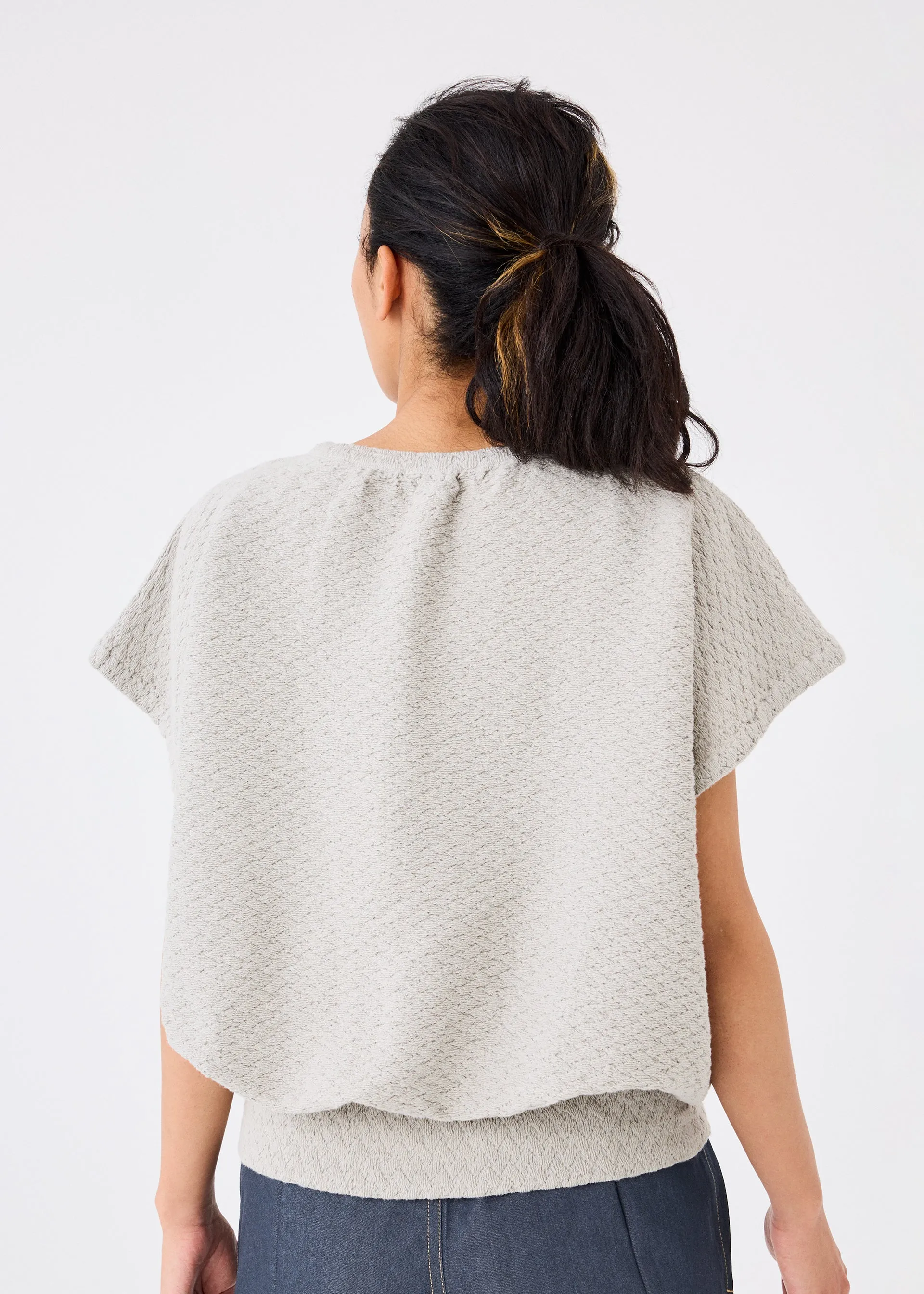 KNIT LIKE CLOTH TOP sold by Issey Miyake product image thumbnail 3