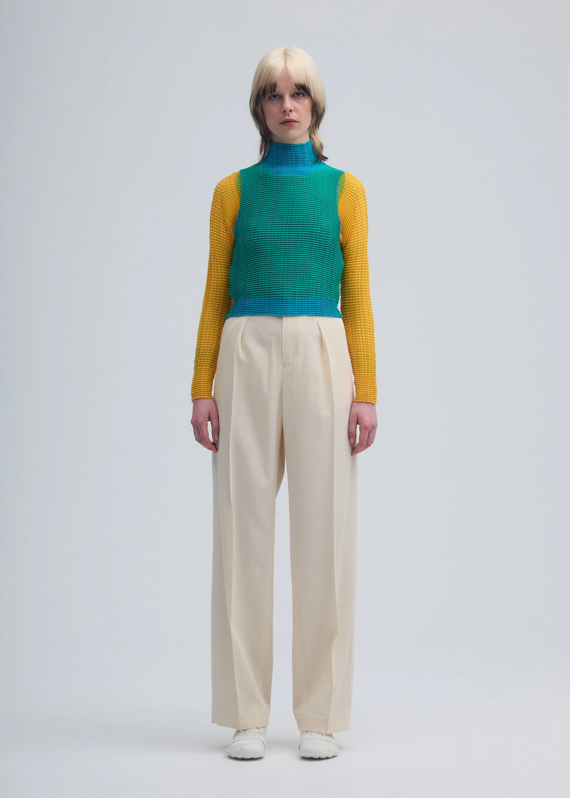 LAYERED COLOR PLEATS TOP sold by Issey Miyake product image thumbnail 5