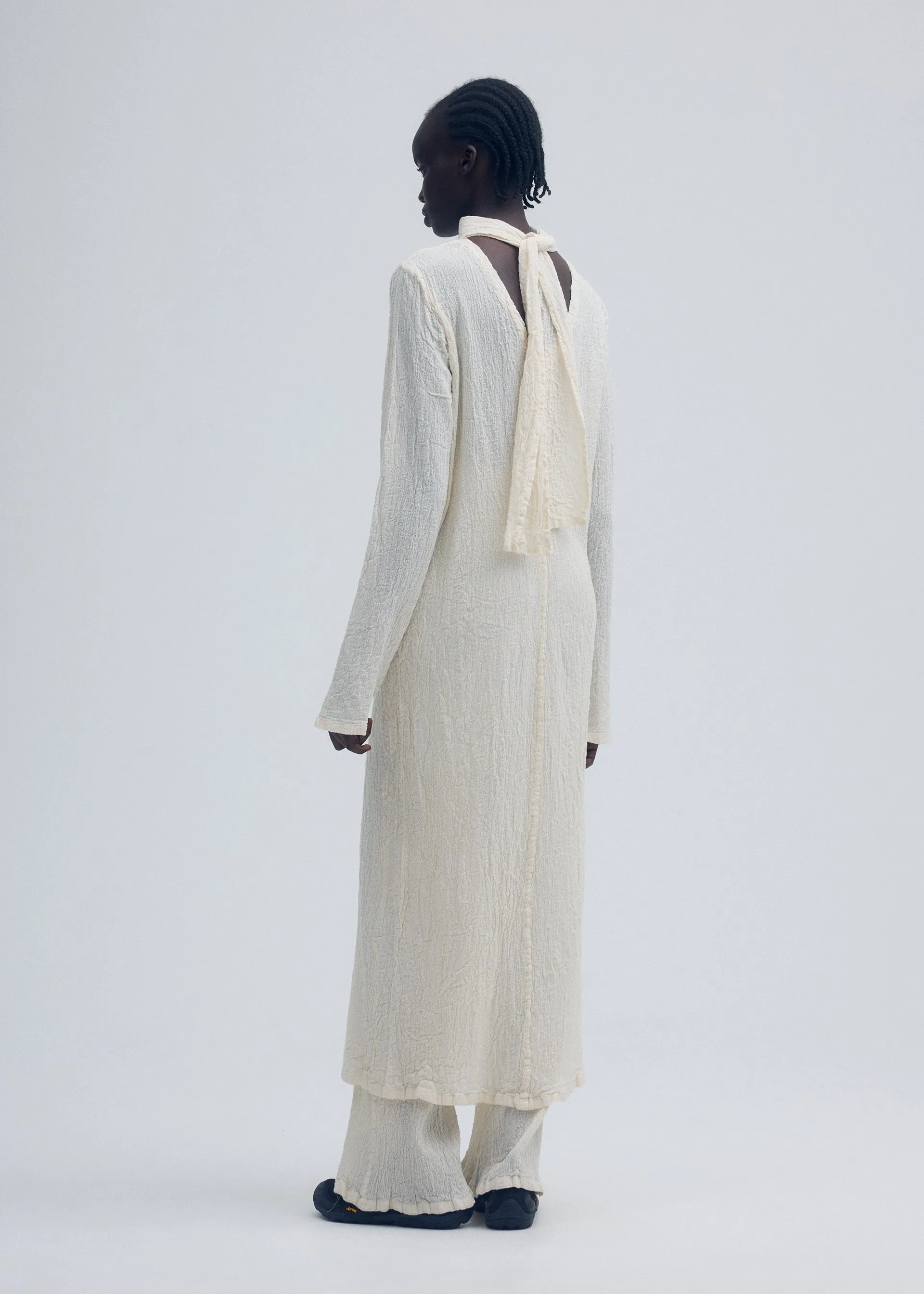 KARAMI WOOL DRESS sold by Issey Miyake product image thumbnail 5