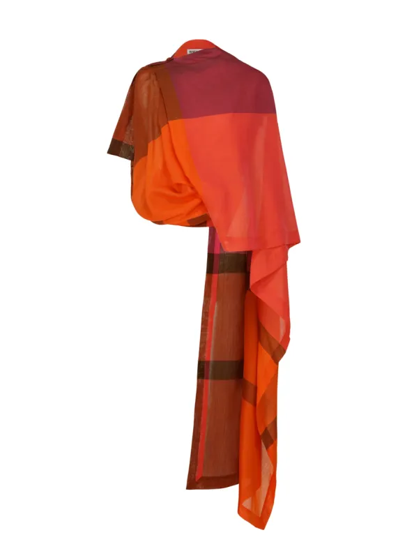 ENCLOTHE PLAID made by Issey Miyake