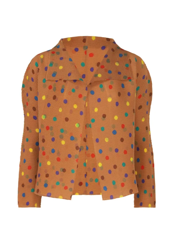 トップス PLEATS PLEASE Flower Printed Cardigan FLOWER PLEATS CARDIGAN | Parallel