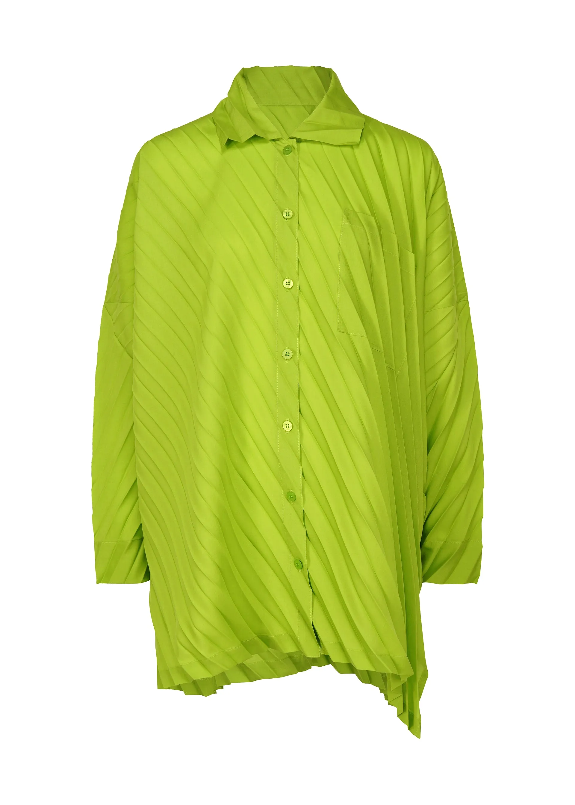 ANGLE PLEATS SHIRT sold by Issey Miyake product image thumbnail 3
