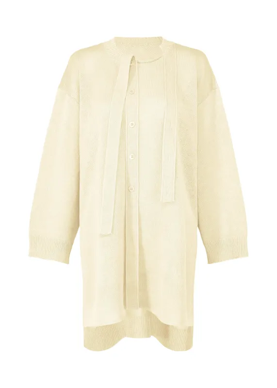 BUTTONED DRAPE KNIT made by Issey Miyake