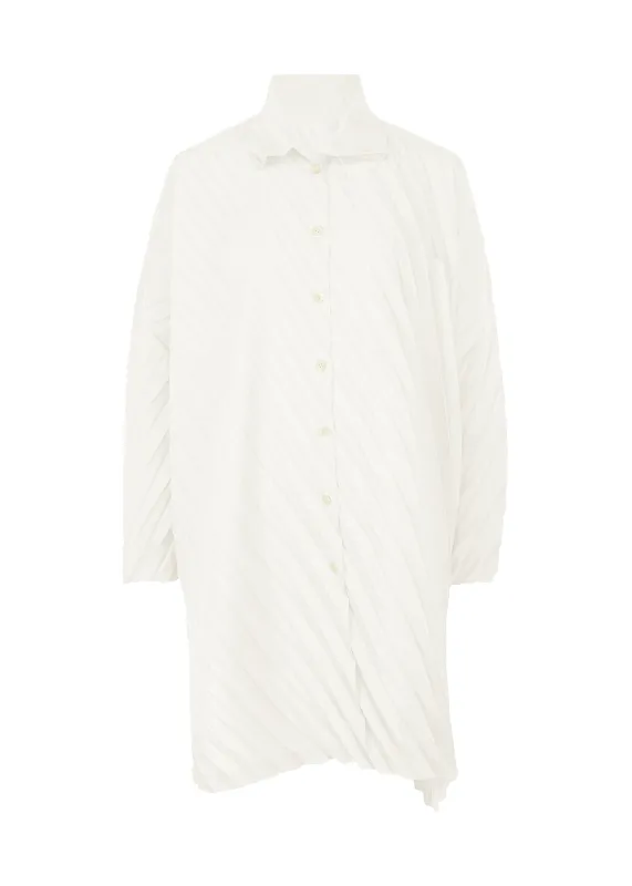 ANGLE PLEATS SHIRT sold by Issey Miyake