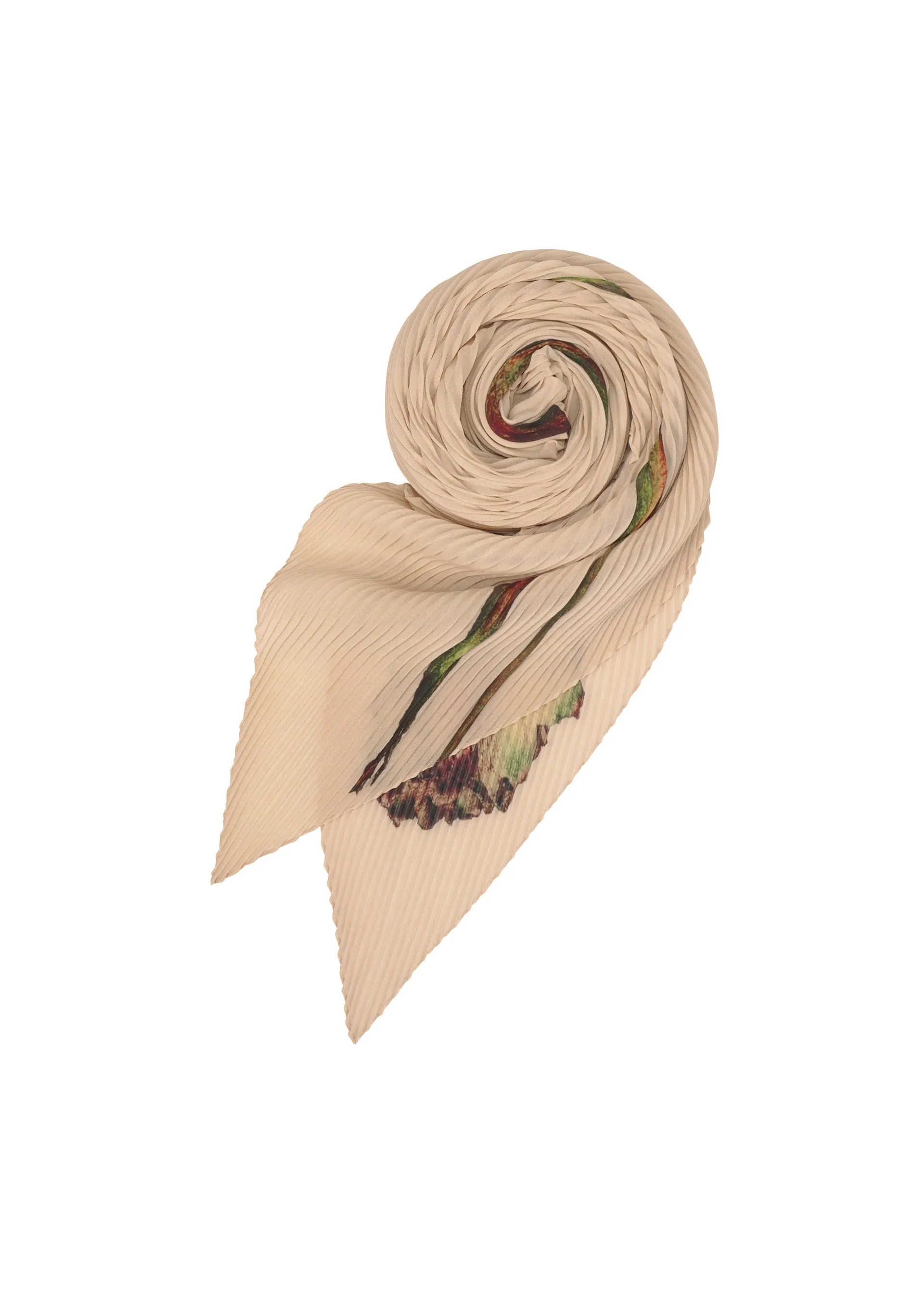 PRESSED FLORA PLEATS STOLE sold by Issey Miyake product image thumbnail 2