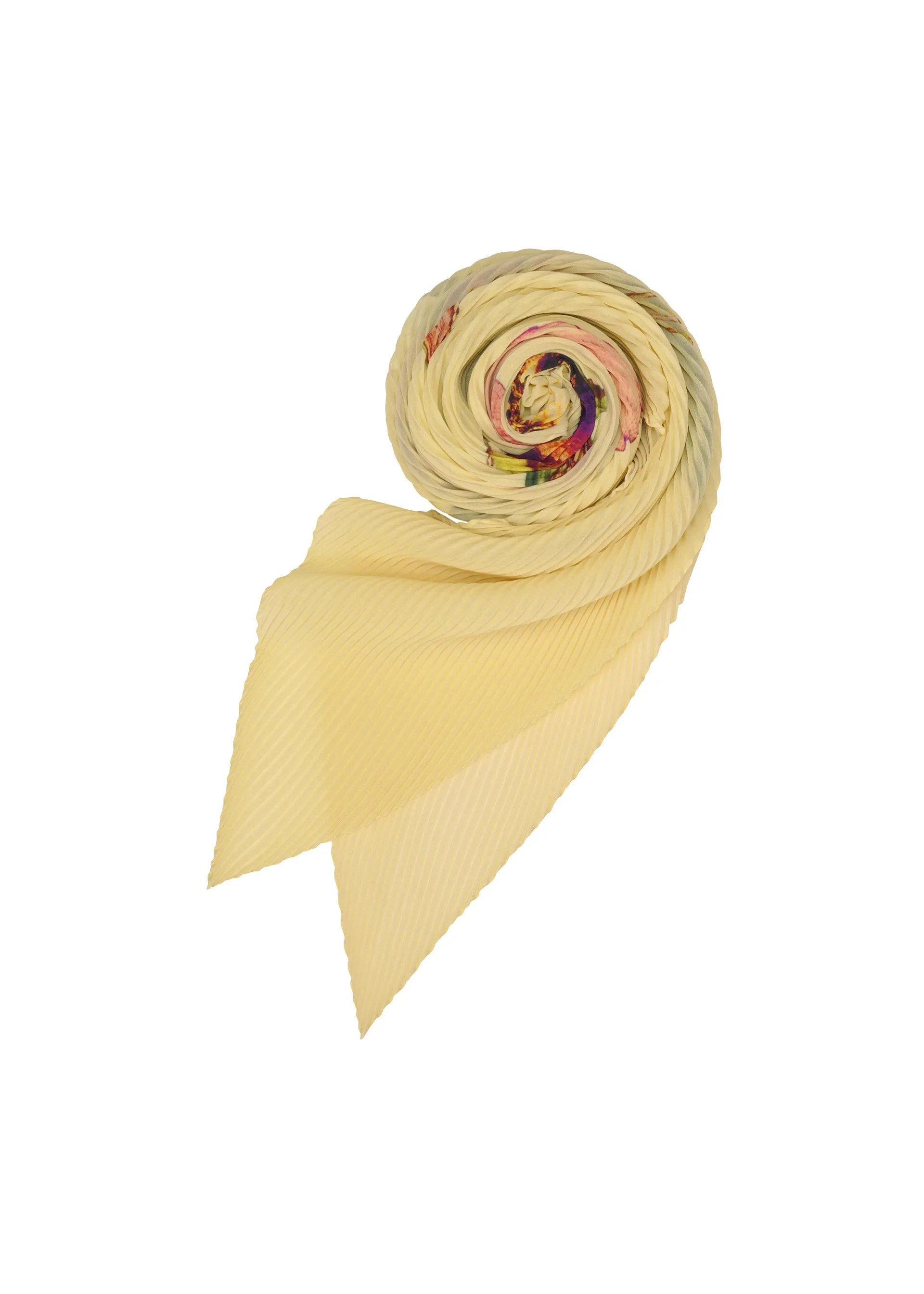 PRESSED FLORA PLEATS STOLE sold by Issey Miyake product image thumbnail 3