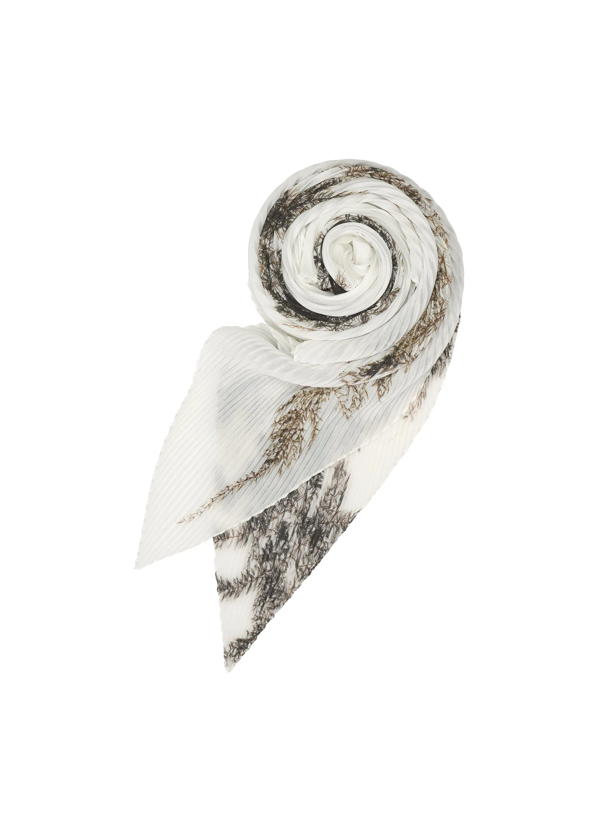 PRESSED FLORA PLEATS STOLE sold by Issey Miyake