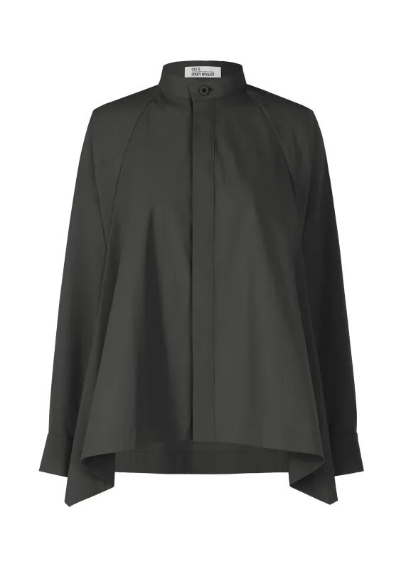 PRESSED FLORA PLEATS TOP | Parallel