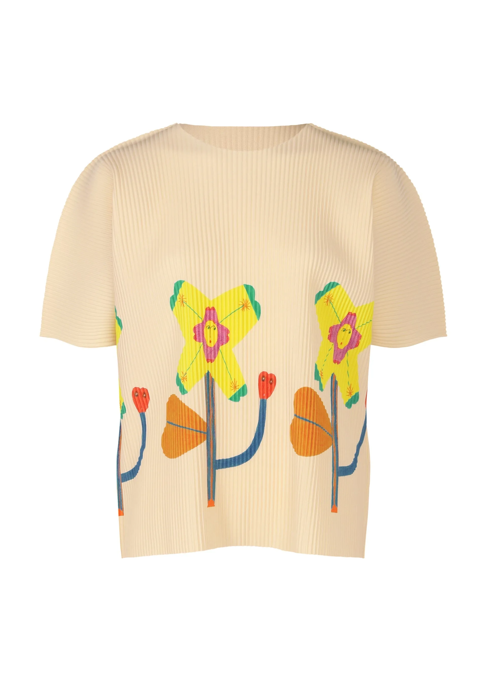 OHANA FINE KNIT PLEATS T sold by Issey Miyake