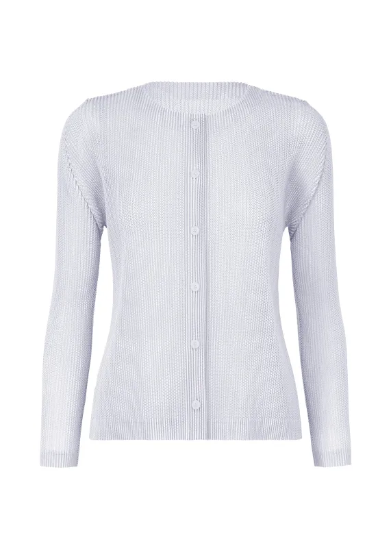 FLOWER PLEATS CARDIGAN | Parallel