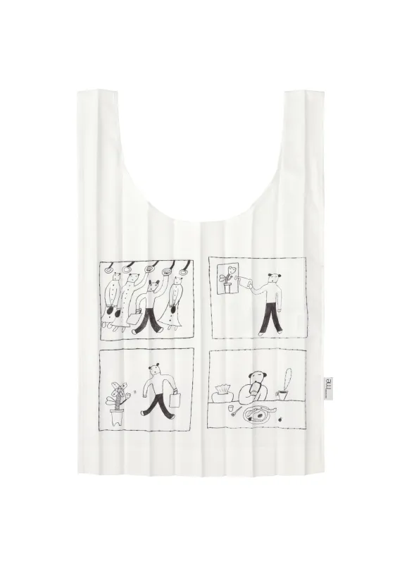 ICHINICHI PLEATS BAG made by Issey Miyake