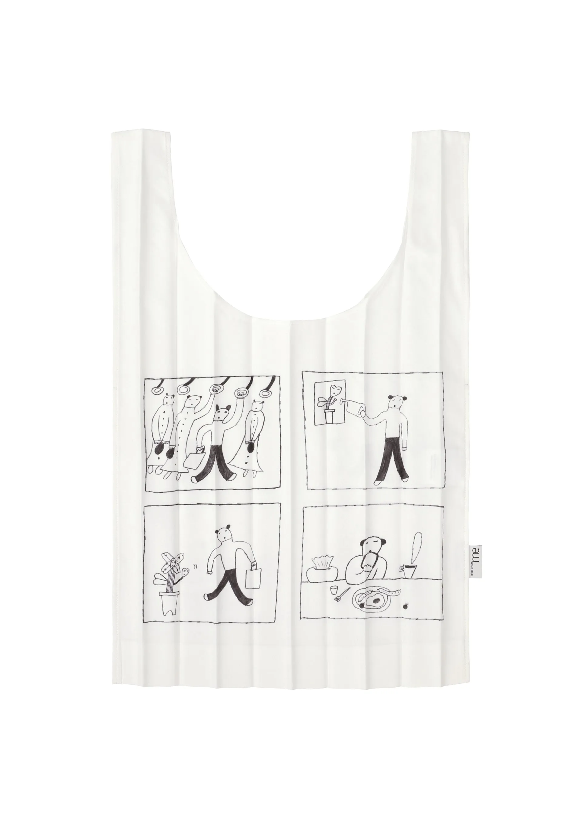 ICHINICHI PLEATS BAG sold by Issey Miyake