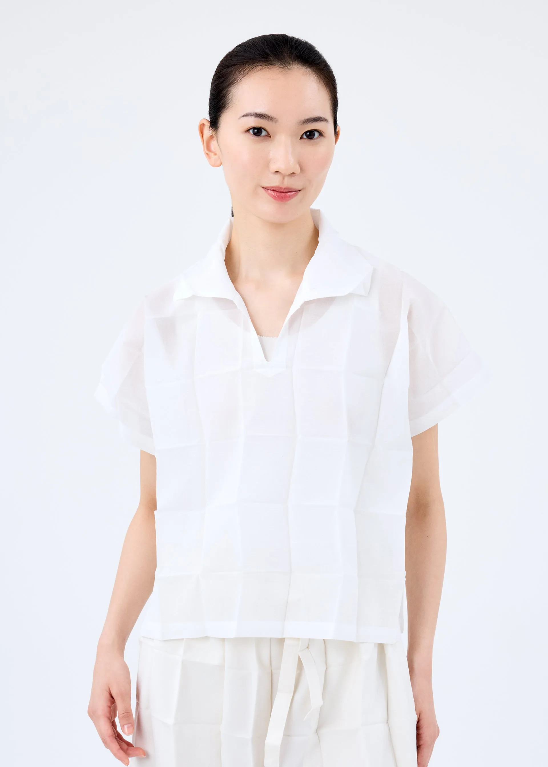 DICE PLEATS SHIRT sold by Issey Miyake product image thumbnail 5