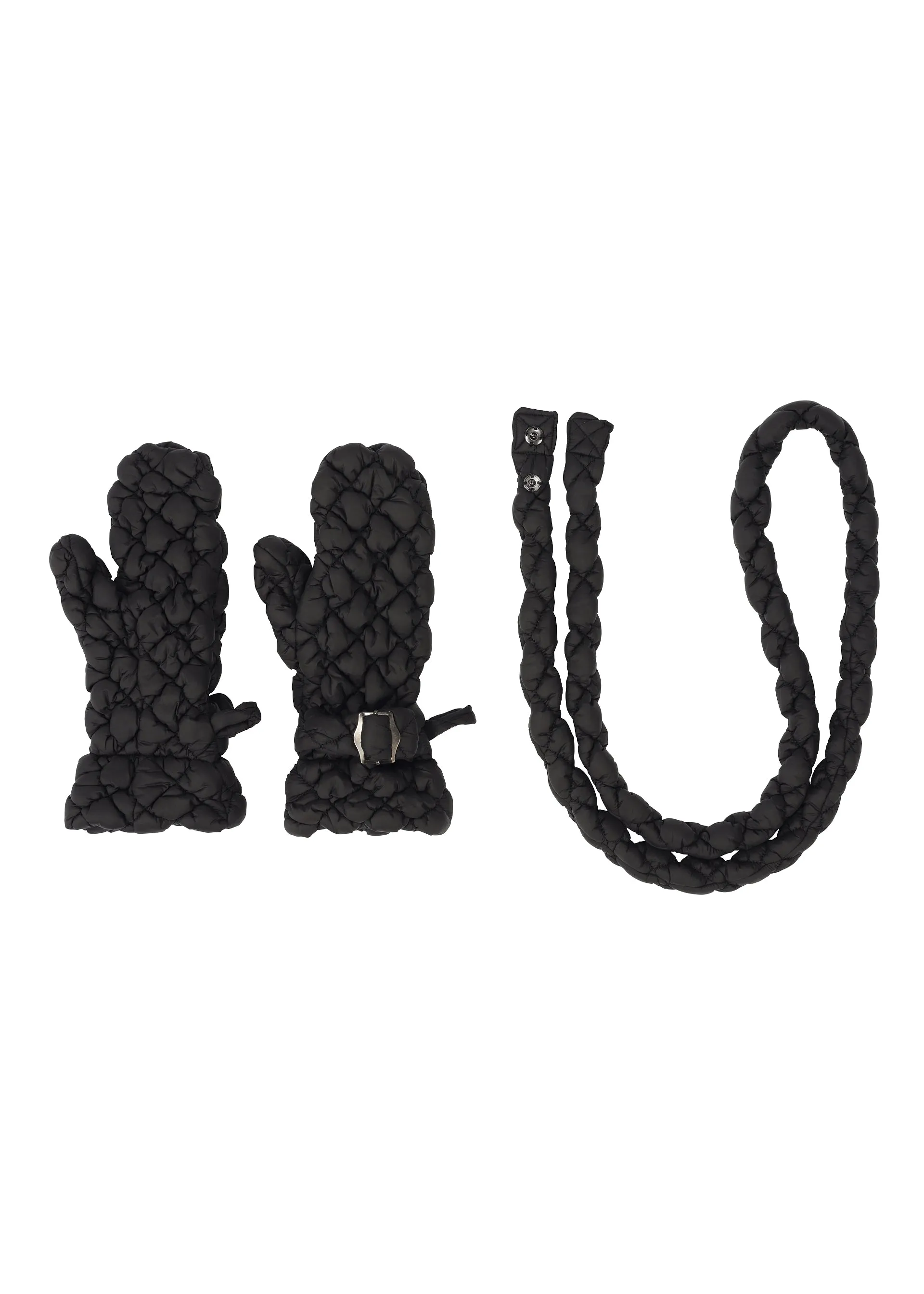 QUILTED STRETCH MITTENS sold by Issey Miyake product image thumbnail 3