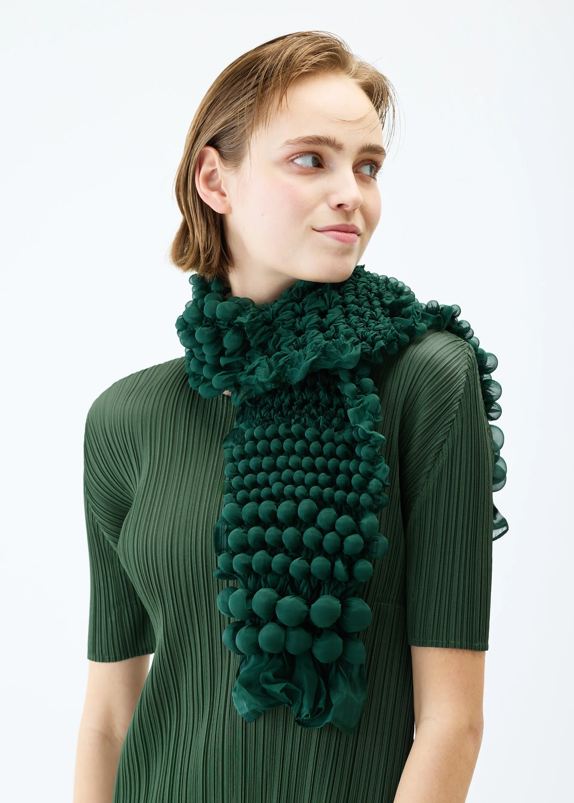 GRAINY DOTS SHIBORI SCARF sold by Issey Miyake product image thumbnail 5