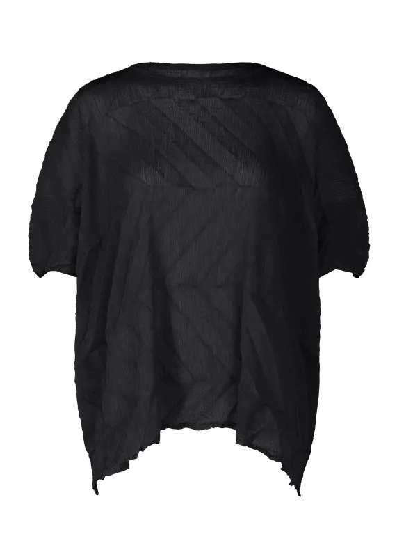 ZIG ZAG SEE-THROUGH CREPE made by Issey Miyake