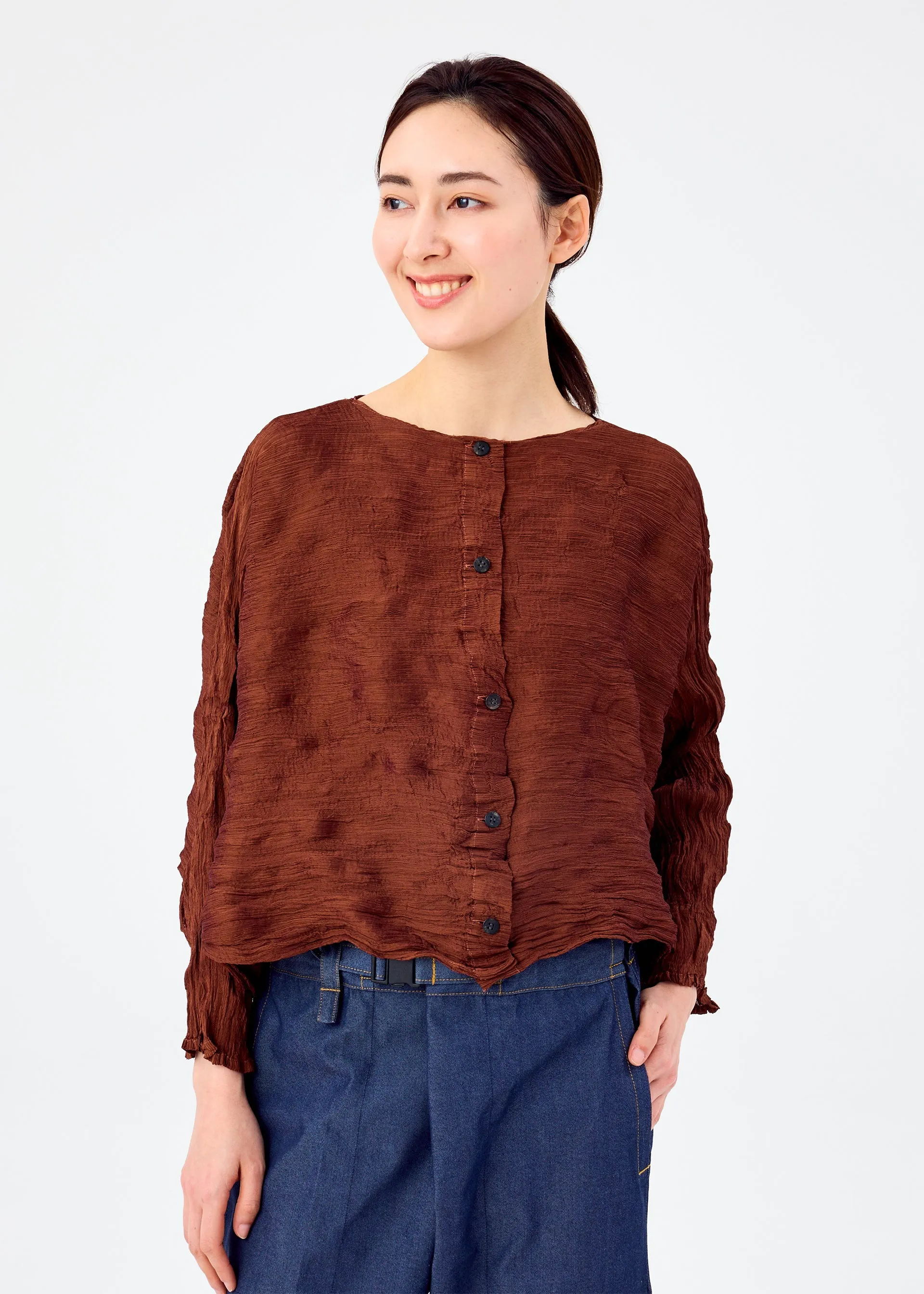 TWIST SEE-THROUGH CREPE sold by Issey Miyake product image thumbnail 5
