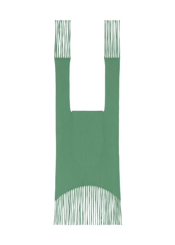 FRINGE FINE KNIT PLEATS BAG sold by Issey Miyake