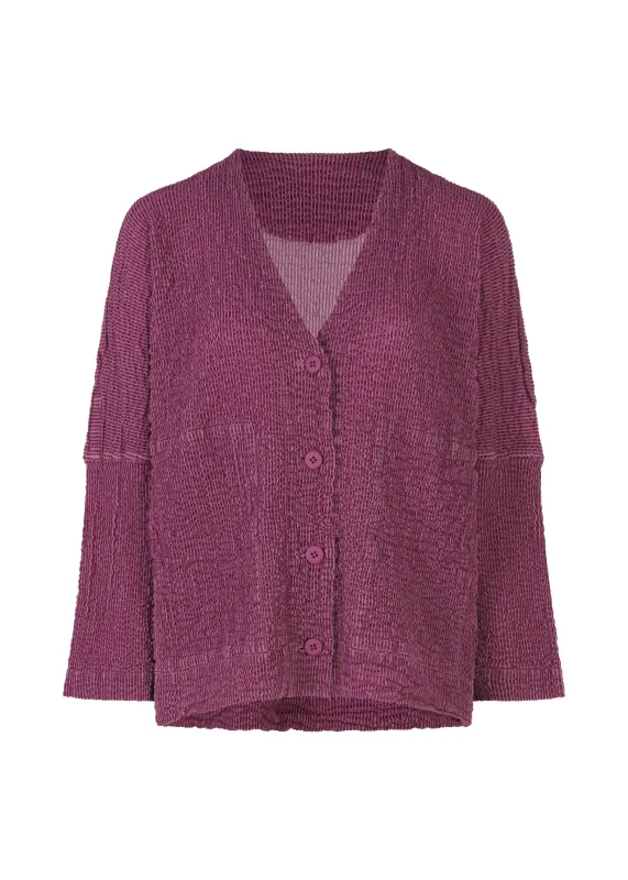 STRIPE FLOCKY CAULIFLOWER made by Issey Miyake