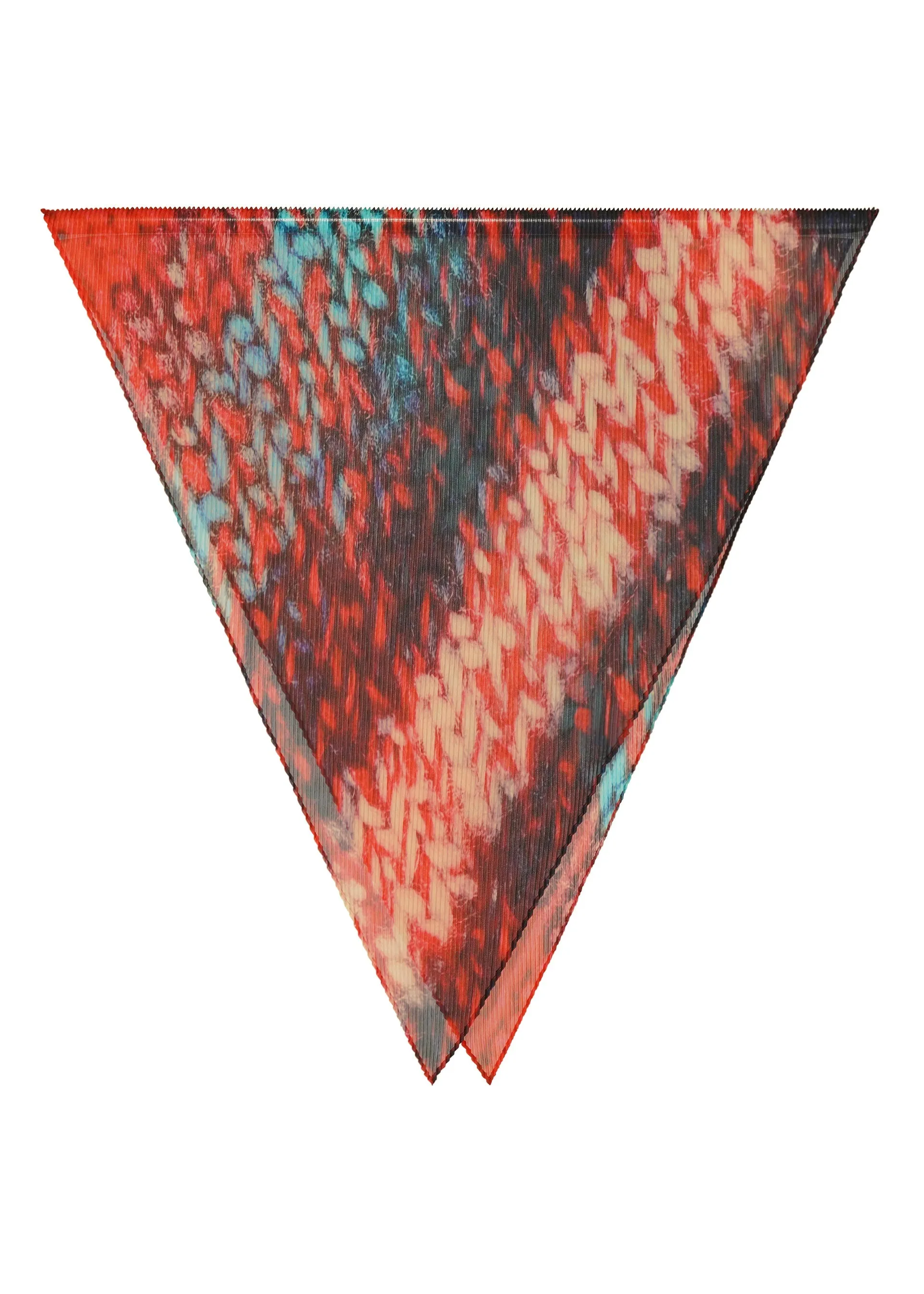 MIX YARN KNIT PLEATS STOLE sold by Issey Miyake product image thumbnail 2