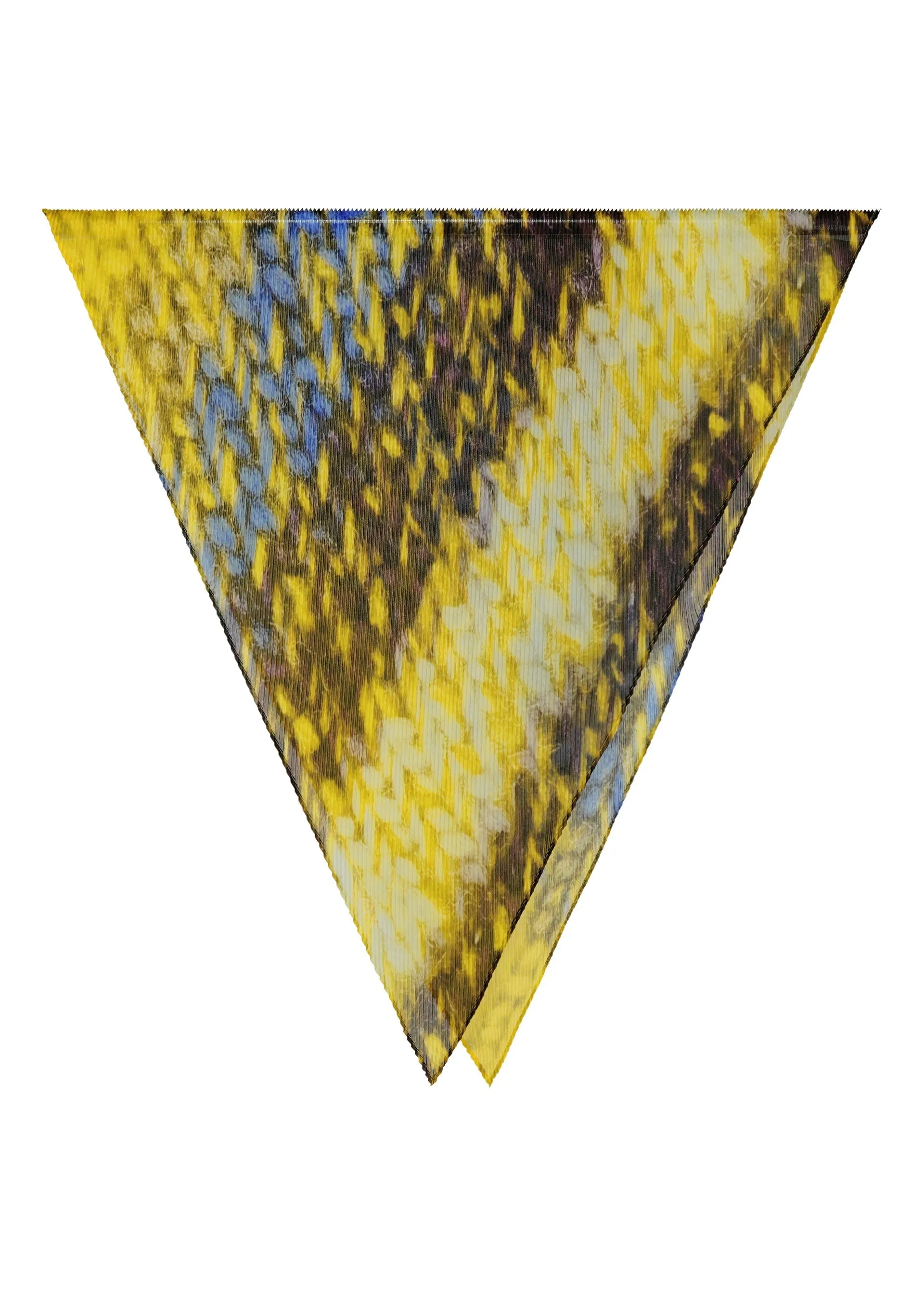 MIX YARN KNIT PLEATS STOLE sold by Issey Miyake product image thumbnail 3