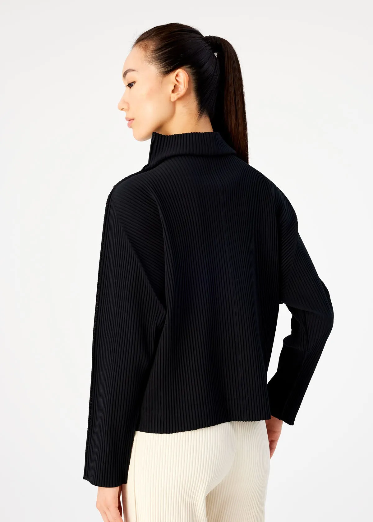 FINE KNIT PLEATS BLACK sold by Issey Miyake product image thumbnail 4