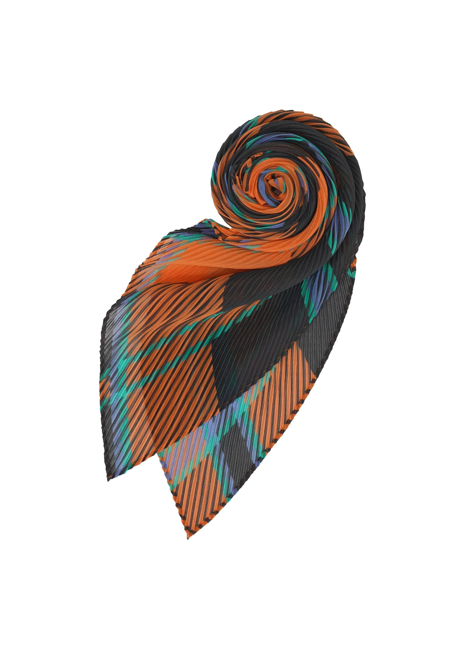 TARTAN CHECK PLEATS STOLE sold by Issey Miyake product image thumbnail 4